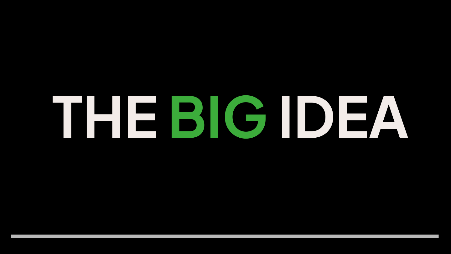 FIFA Villa Slide 5 — The Big Idea